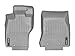 WeatherTech Custom Fit FloorLiners for Jaguar XF - 1st Row (466601), Grey