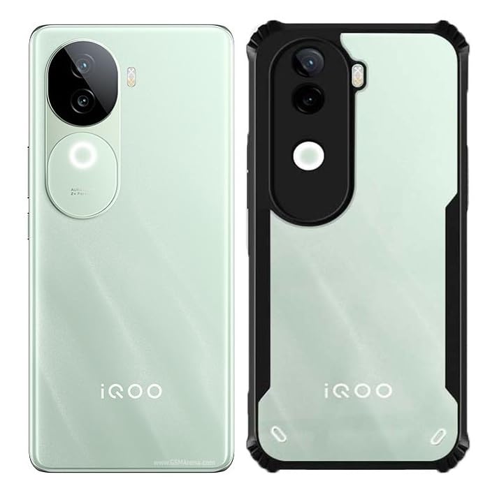 Carrywrap Transparent Hard Back Cover case for IQOO Z9s 5G (B0DG4ZKGB7) Amazon Price History, Amazon Price Tracker