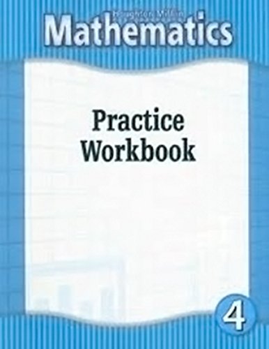 Houghton Mifflin Mathematics: Practice Workbook, Grade 4