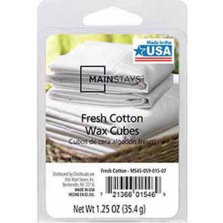 MainstayFresh Cotton Wax Cubes 1.25 oz