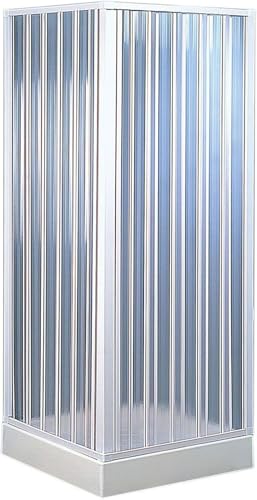 Forte bk102001 Box douche d'angle 110 – 80 x 110 –...