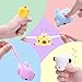 LEEHUR 5Pcs Advanced Mochi Squishy Toys Animal Party Favors Prizes Squishies Squeeze Kawaii Funny Soft Stress and Anxiety Relief ADHD ADD for Kids Adults Relief School Prizes