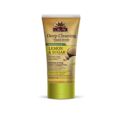 Deep cleaning lemon and brown sugar facial scrub helps clear blem…