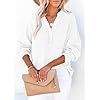 Dokotoo-Womens-Casual-Button-V-Neck-Long-Sleeve-Shirts-Oversized-Solid-Blouses-Tops Dokotoo Womens Casual Button V Neck Long Sleeve Shirts Oversized Solid Blouses Tops