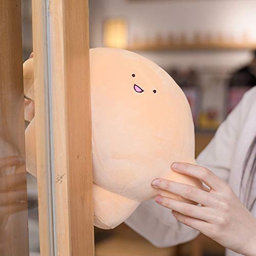 Image of 9 inch Cute Penguin Plush Stuffed Animal Body Pillow Fat Cartoon Cylindrical Body Pillows for Kids, Super Soft Hugging Toy Gifts for Bedding, Kids Sleeping Nap Kawaii Pillow
