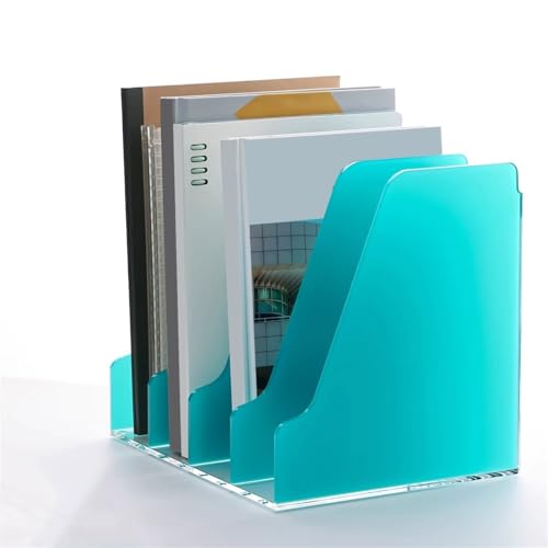Estante organizador de archivos para un escritorio de oficina ordenado y limpio 5