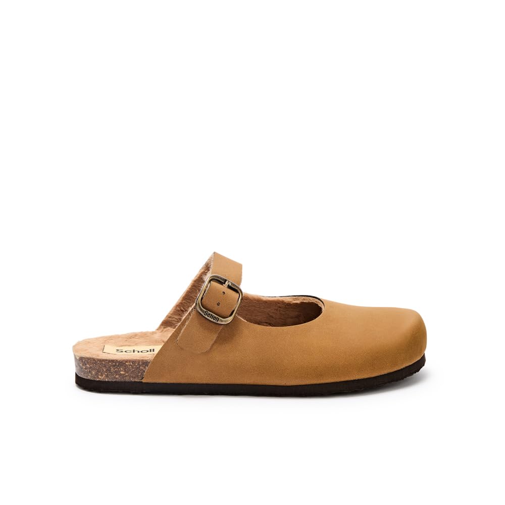 Scholl Jackie Mary Jane, Scarpa Donna, Marrone, 37 EU