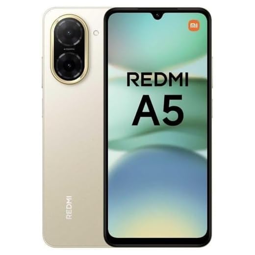 Xiaomi Redmi A5 4G 64GB Gold ohne Simlock, ohne Branding