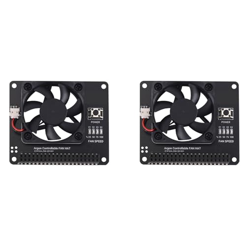 Chapeau de ventilateur PWM à vitesse variable avec bouton d'alimentation pour boîtier Neo Case