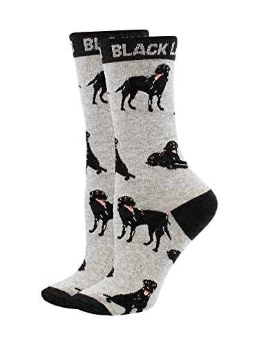 Black Lab Socks for Women Gift for Dog Lovers2