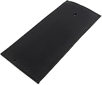 Vista 5 de GZYF Babero de cuero liso negro para tanque de gasolina liso para Harley Davidson Dyna FXDWG 1993-2003, para Softail 2000-2017, negro