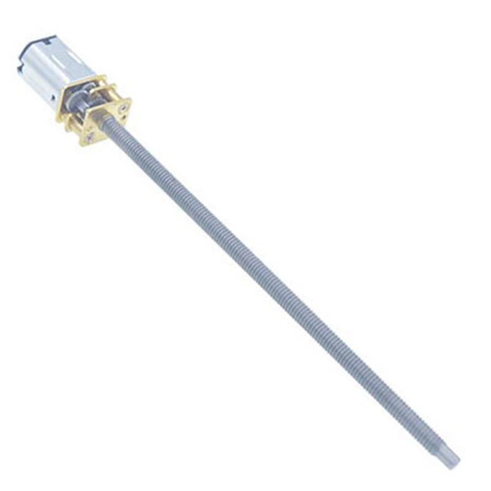 N20 Mini Micro Metal Gear Motor DC 3V/6V/12V 15-1000RPM Electric Geared Motors M4 100mm Reduction Gear Motor Gear Reducer Motor(50 RPM,3V)