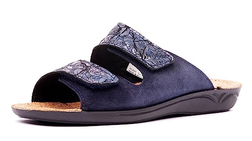 Nordan Damen Pantoletten. Elegante Sandaletten Damen & praktische Sandalen: Ideale Sommerschuhe für Freizeit und Urlaub!...