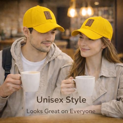 Image of Baseball Cap for Men Original Adjustable Unisex Cap, Mens Caps Stylish, All Sports Type Caps or Hats, Free Size, UV Protection, Sports Cap for Men's, Outdoor Casual Wear (Pack of 1)