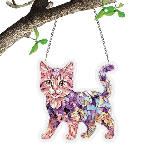 Attrape-chat acrylique puzzle DIY une idée cadeau déco originale