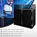 Topteng Portable DJ Facade Booth with Black/White Lighting Scrims, 42