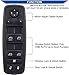 Power Window Switch Master Window Door Lock Control Compatible with 2008-2012 Jeep Liberty, 2009-2010 Dodge Journey, 2007-2012 Dodge Nitro Replaced 4602632AH 4602632AD, 1 AUTO, 8+13 Pins, Green Light