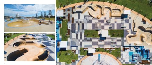 Skateparks avec revêtement antidérapant et modules de saut stables - 6