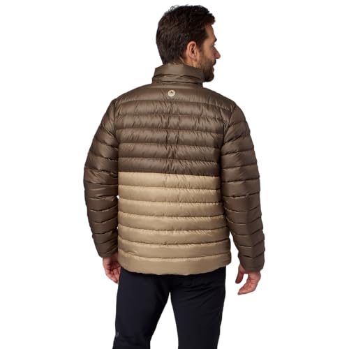 Image of MARMOT Highlander Men's Down Full-Zip Midlayer Jacket | Recycled Polyester, 700-Fill Down Insulated, Water Resistant, Regular Fit