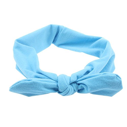 Pop Your Dream Vintage Adults Elastic Headband Bunny Ears Bow Hairband Hair Decor
