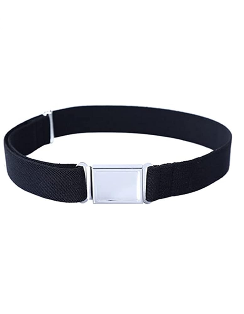 Cinture Elastiche Per Bambini JJQHYC - 2 Pezzi Regolabili, Fibbia A Cuore, Bianco E Nero, Per Jeans E Pantaloni - Foto 4