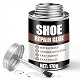 AllisWay 170g Pegamento Zapatos, Pegamento para Zapatos, PegamentoZapatos Extrafuerte, Altamente Flexible, Impermeable, Resistente al Desgaste, Adecuado para Reparar Tacones Alto, Zapatilla, Bota