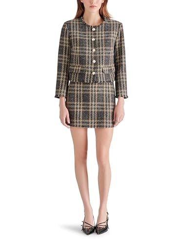 Steve Madden Women's Tweed Mini Skirt