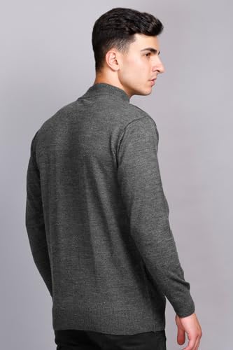 Image of GODFREY Woolen Full Sleeve Sweaters for Men Winter Wear - Turtle Neck Pullover for Men Stylish