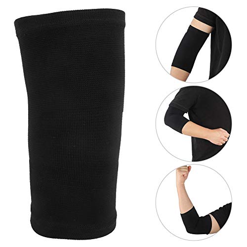 Elbow Support Sleeve,Outdoor Sport Anti-Sprain Elbow Sleeve Keep Warm Elbow Guard Adult Protective Gear Free Size - Thumbnail 5