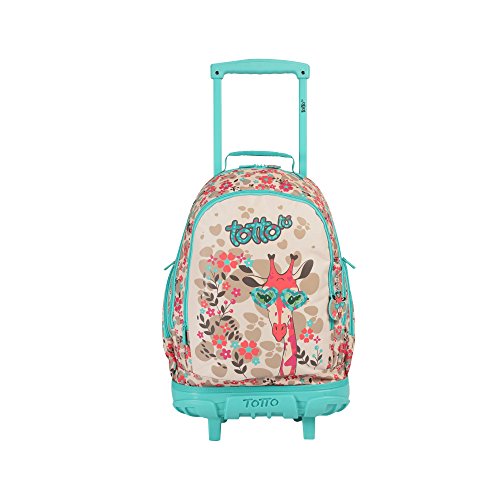 TOTTO Mochila Escolar con Ruedas: Bernice