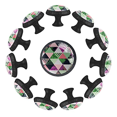 Boutons de tiroir palmier colorés pour sublimer la commode de la chambre - 2