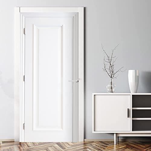 Vinilo decorativo 3D puerta blanca de vinilo 78.7x30.3 pulg miniatura 2
