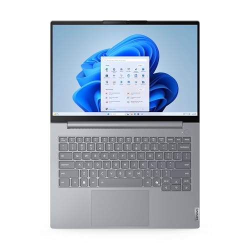 Image of Lenovo ThinkBook 14 Laptop, 14 inch 1920 x 1200 Pixels Screen, Intel Ultra 9 185H 16 Cores, 16GB DDR5+ 512GB SSD, Win11 Pro, HDMI 2.1, Wi-Fi 6E, Thunderbolt 4, Backlit Keyboard, Fingerprint Reader