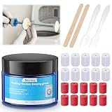 Gulfmew Washing Machine Damping Grease with Foam Inserts for Suspension Rods, Vibration & Noise Reduction, Compatible with Samsung & Other Top-Load Washers (3.5oz,White Red,20pcs)