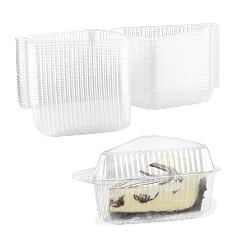 Cake Slice Boxes. Set of 50 Cupcake Container/Cake Slice Container