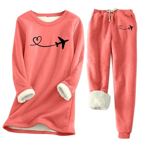 Pyjama femme hiver coton ensemble chaud et moderne pour la maison