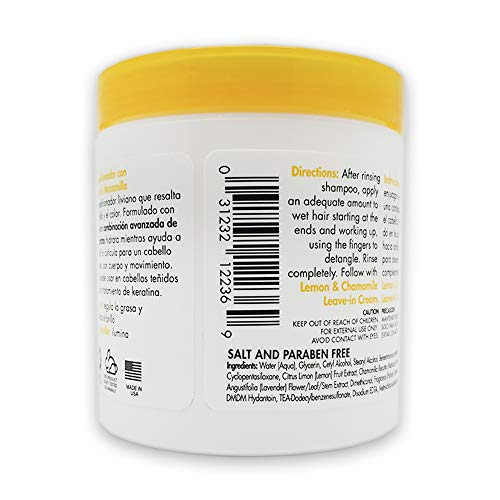 Mirta De Perales Conditioner With Lemon & Chamomile Manzanilla 6 Oz. #TOP3