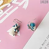 ★Diseño de moda: el diseño simple y único te hace único, un diseño de aretes de moda que te gustaría usar todos los días.