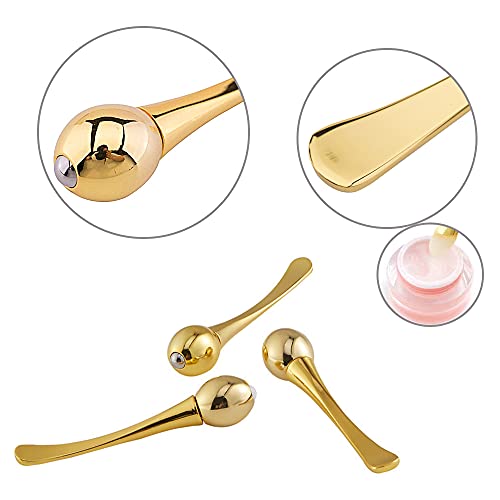 HHONGDU Eye Roller Massager Eye Cream Spatula Spoon Facial Skin Care Tools for Dark Circle Facial Massag Anti-Wrinkle Anti-Aging Eye Massag - Image 6