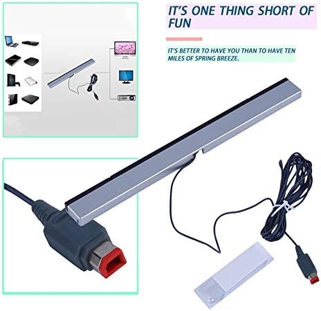 Replacement Infrared TV Ray Wired Remote Sensor Bar Reciever Inductor for Nintend for Wii for Wii U Console