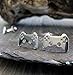 Game Controller Video Gamer Stud Earrings Polished Sterling Silver Handmade in USA