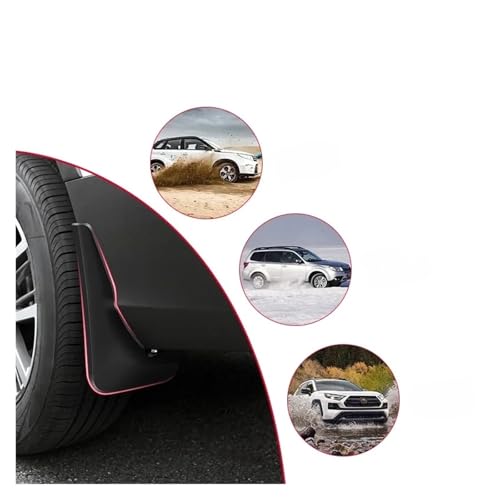 Guardabarros para Tesla Model S que evitan salpicaduras de barro en los bajos 6