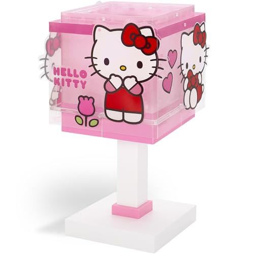 Dalber Lampe de chevet ou de table enfant Hello Kitty, 73261, G4 - LED 4 W - Ampoule incluse