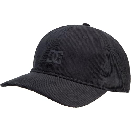 Casquette DC Shoes Star Cord Noir réglable pour éviter la gêne des tailles mal ajustées