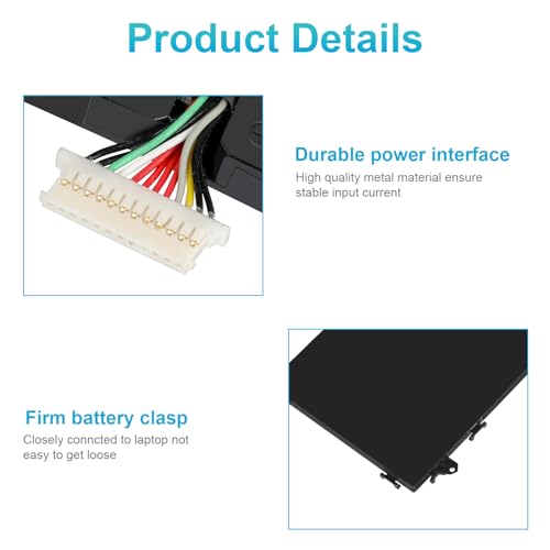Image of ASUNCELL SU06XL L29184-005 Battery for HP Spectre X360 Convertible 15-df0013dx 15-df1043dx 15-df0033dx 15-df1033dx 15-df1045nr 15-df0069nr 15t-df000 15-df0xxx 15-df1xxx 15-DF 15T-DF Series SU06084XL