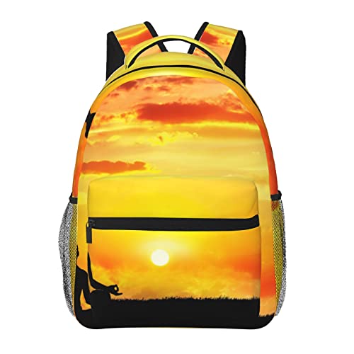 Sac à dos de yoga pour ordinateur portable de la salle au bureau