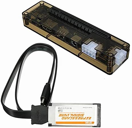 Mucjun Express Card PCI-E Version Expresscard V8.0 EXP GDC Beast PCIe PCI-E PCI Laptop External Independent Video Card Dock