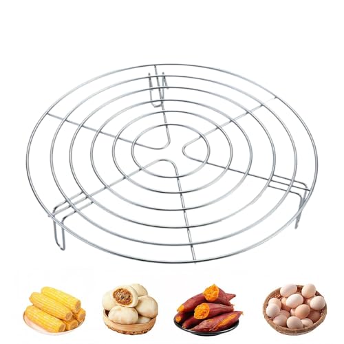 Generisch Insert de cuisson vapeur, grille de refroidissement en acier inoxydable pour casseroles – Grille vapeur, convient pour cuisine, maison, appartement, ferme, restaurant, salle à manger