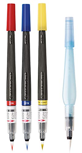 Set de pinceaux Pentel GFL Colour Brush et Aquash gratuits pour aquarelle et lettrage vibrants