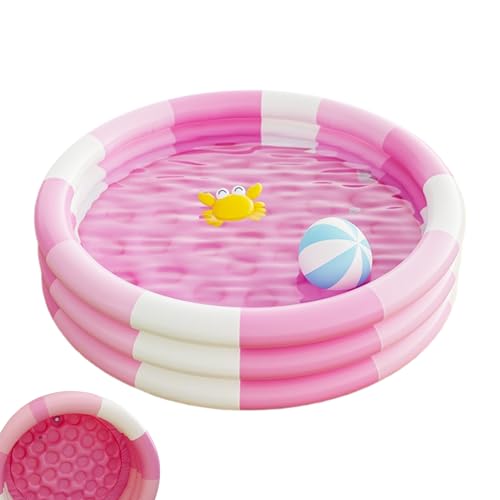 fayarrd Piscina infantil - Piscina familiar inflable, juguete acuático con superficie de natación espesada para exterior, casa de bebé, camping, familia, jardín, patio de recreo, terraza interior